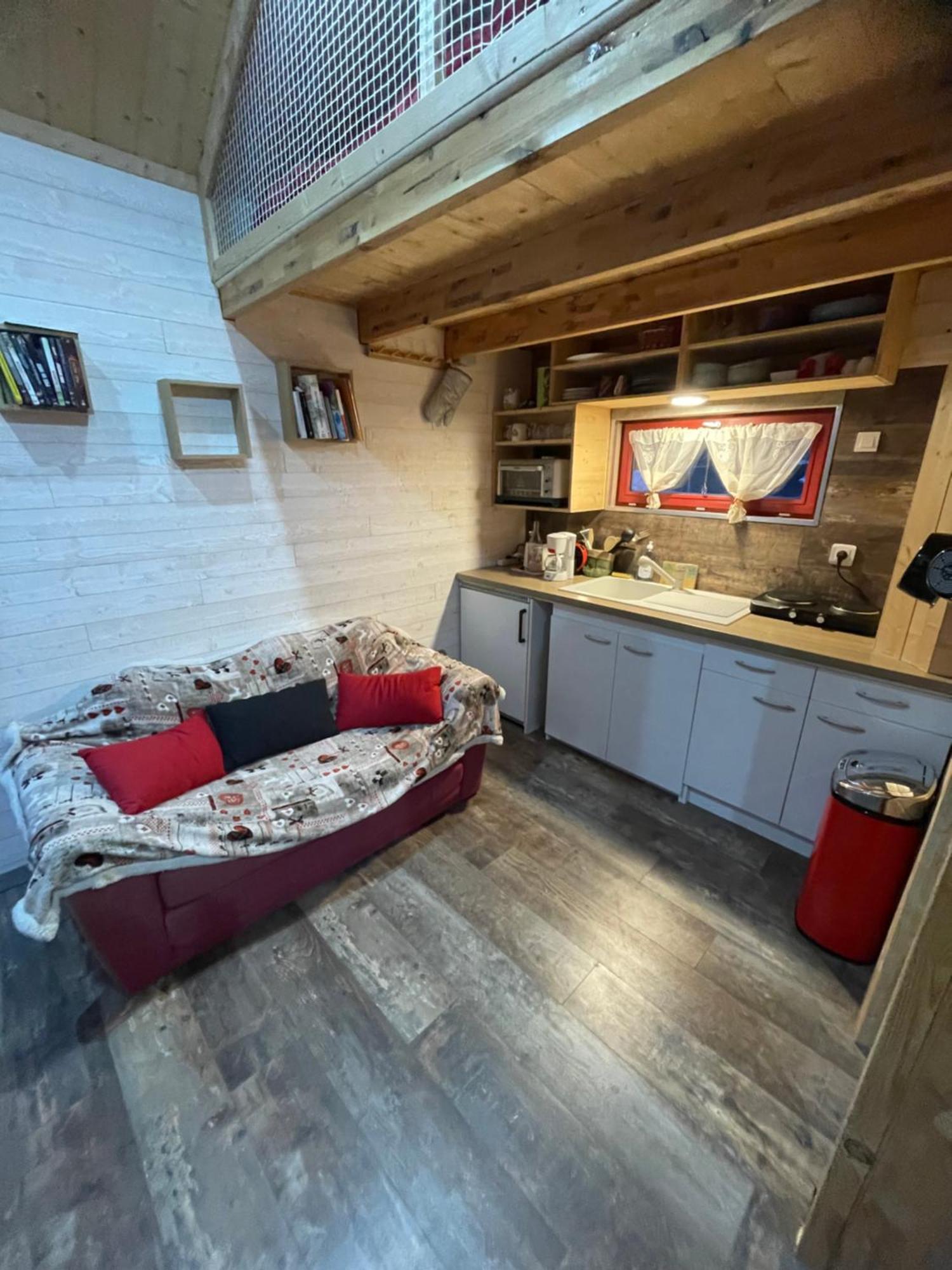 La P'Tite Maison Bois Du Herisson Menetrux-en-Joux Buitenkant foto