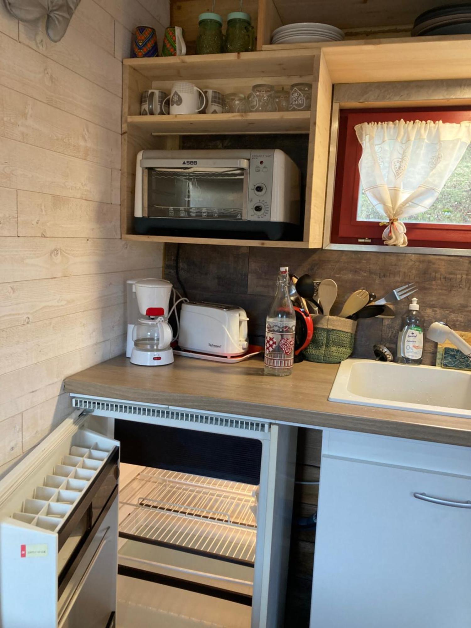 La P'Tite Maison Bois Du Herisson Menetrux-en-Joux Buitenkant foto